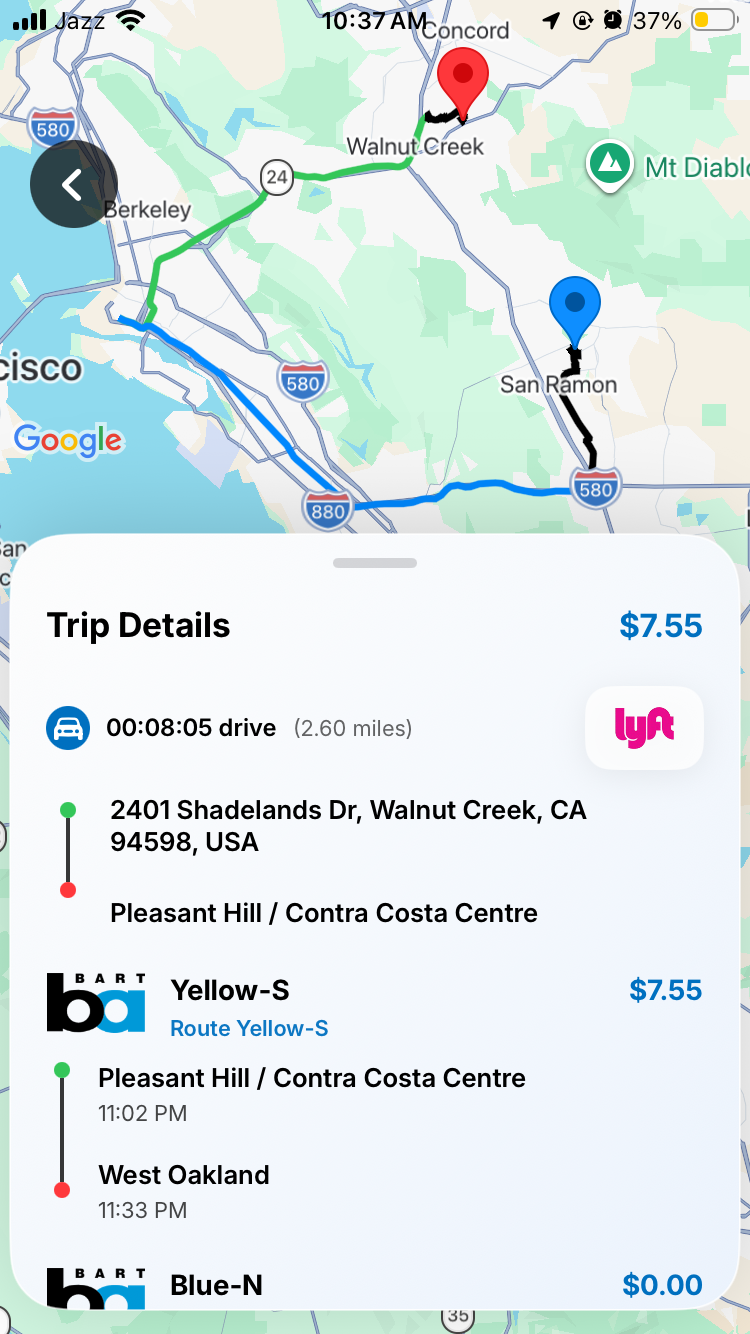 Switch App - Carpool